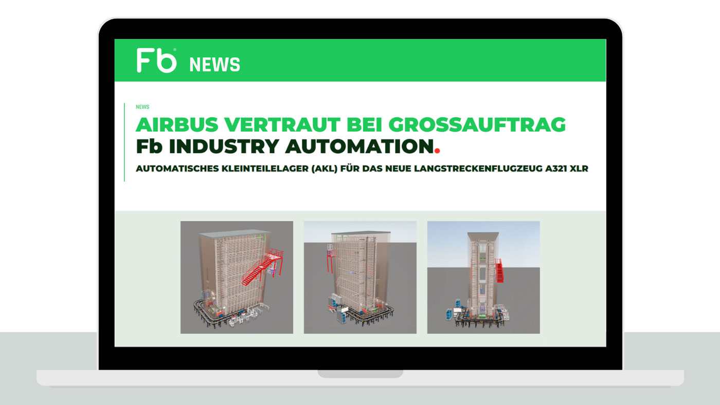 Airbus vertraut bei Großauftrag Fb Industry Automation.