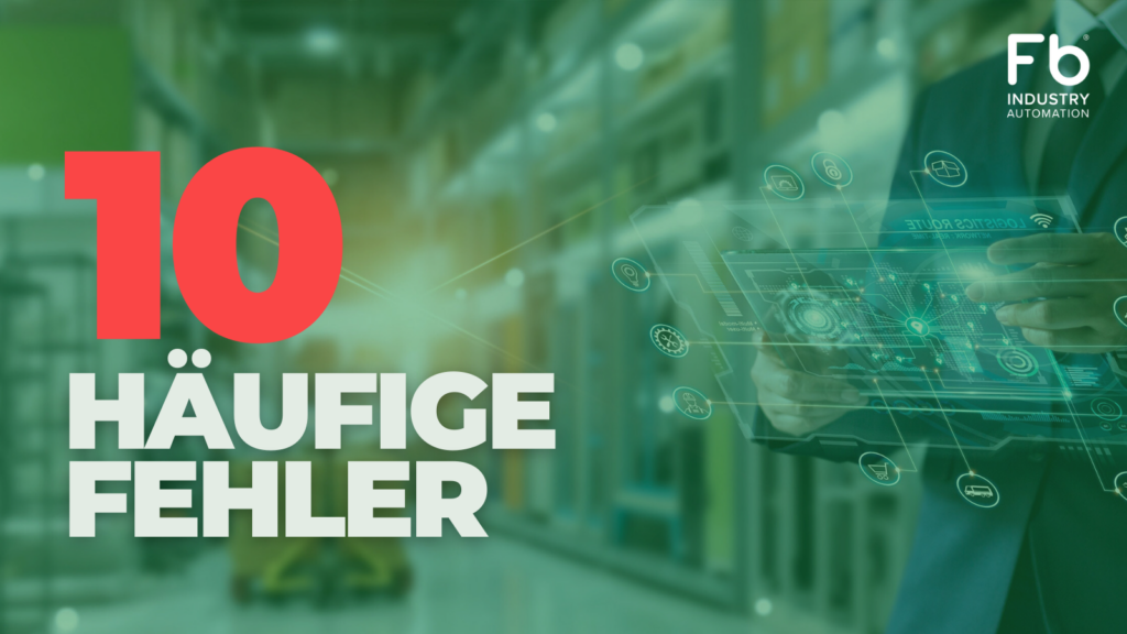 Zehn häufige Fehler, die bei der Intralogistik-Automatisierung vermieden werden sollten.