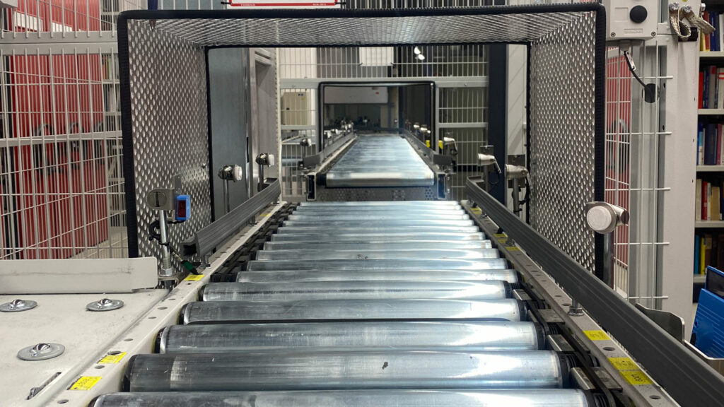 Buchförderanlage der Bibliothek der Universität Graz von Fb Industry Automation