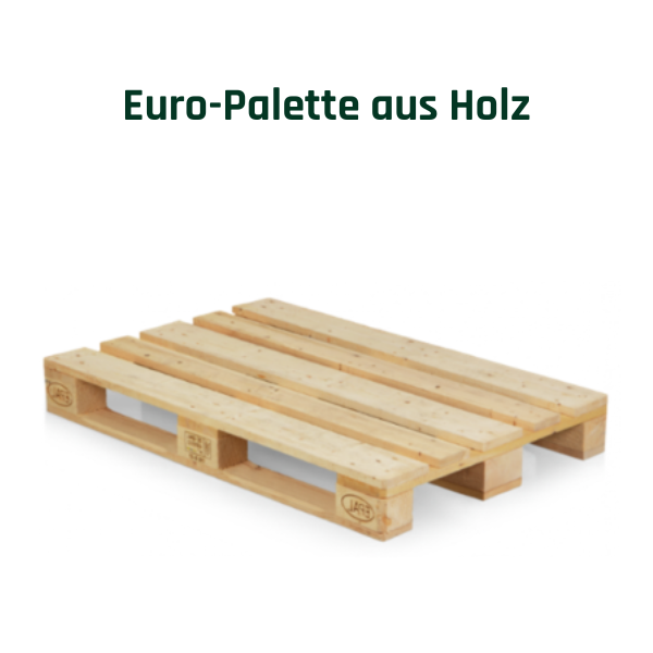 Europalette aus Holz in der Intralogistik bei Fb Industry Automation