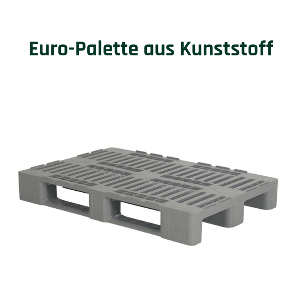 Europalette aus Kunststoff als Ladungsträger in der Intralogistik bei Fb Industry Automation