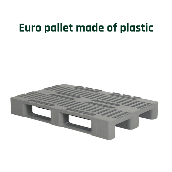 Euro pallet made plastics for intralogistics automation at Fb Industry Automation