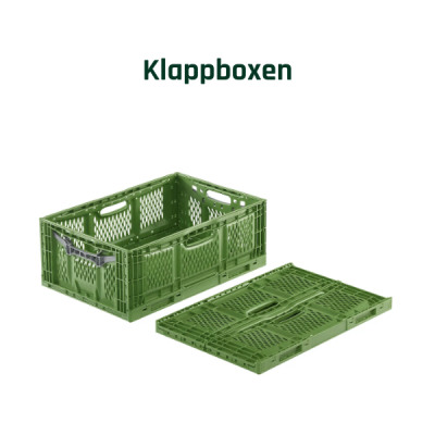 Klappboxen als Ladungsträger in der Intralogistik bei Fb Industry Automation